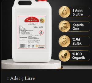 De Dammaker %96.6 Tarımsal Etil Alkol (1 Adet 5 Litre)